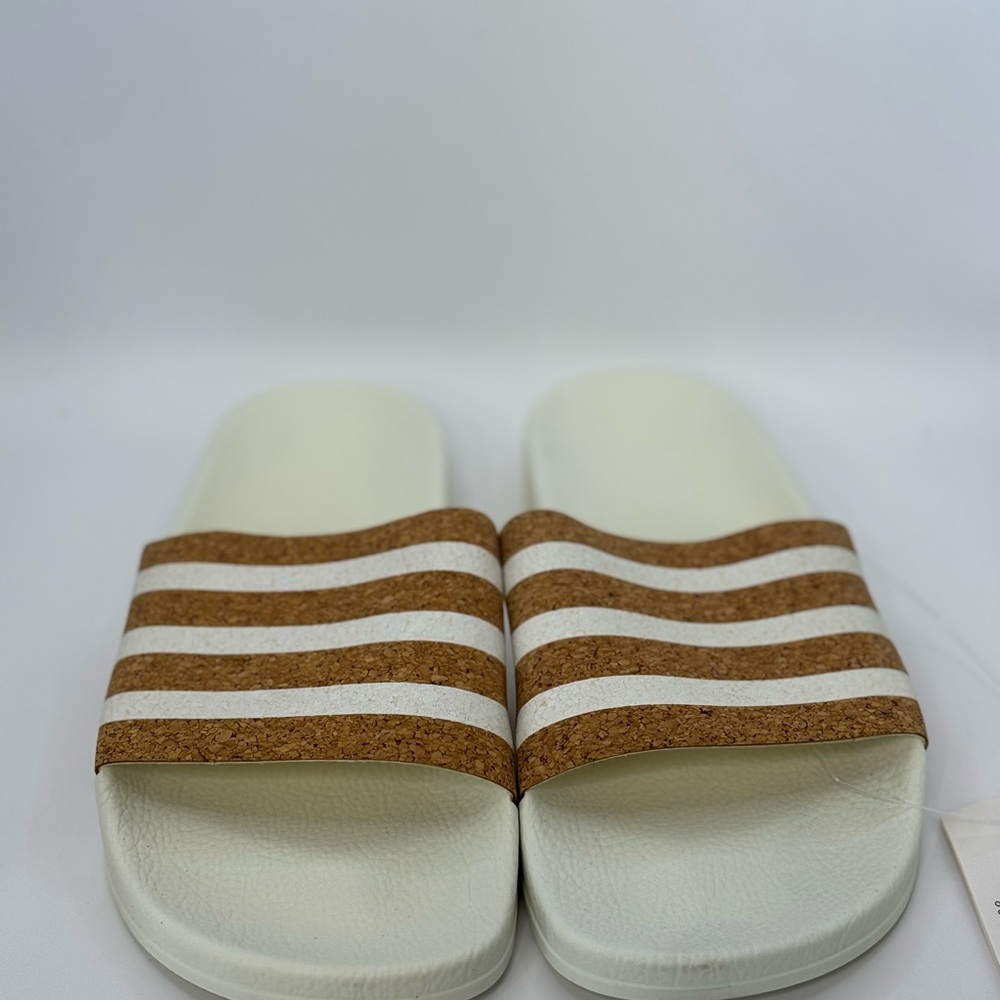 NWT Adidas Adilette Slides 'Cork in Size 8 - Picture 4 of 13